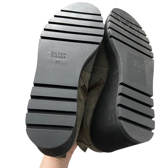 New Eileen Fisher Tinker Wedge Booties - Picture 9 of 10